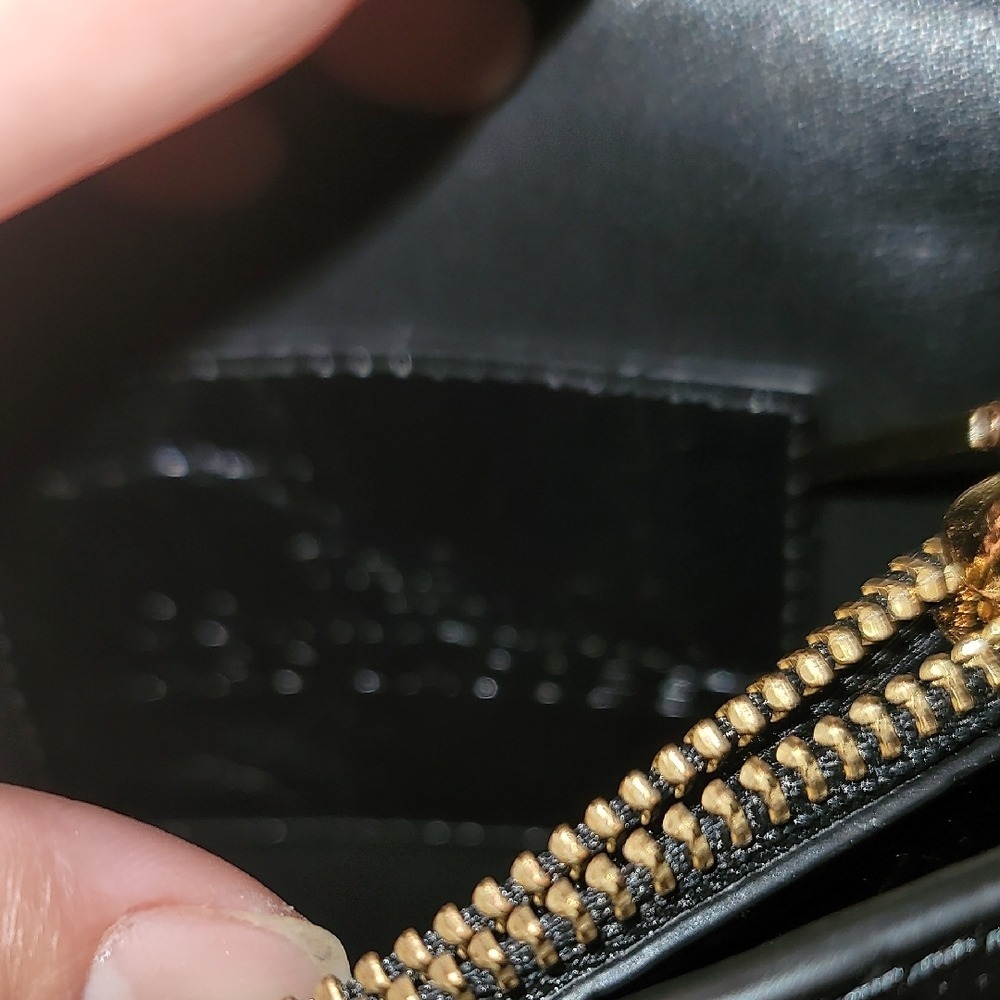Marc Jacobs Black Croc-Embossed Mini Bag - Picture 2 of 11